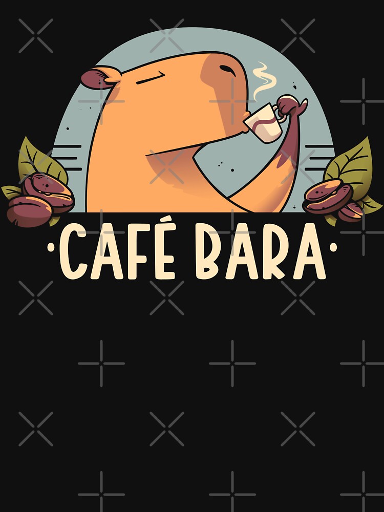 CafeBara - Cute Coffee Capybara by Snouleaf