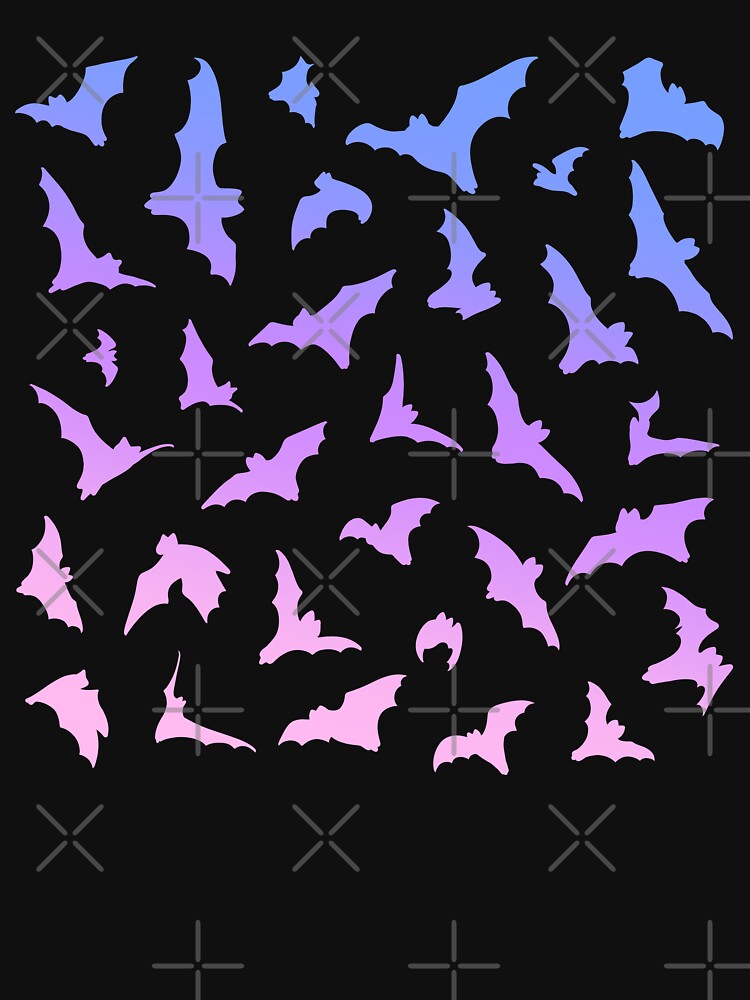 Pastel Goth Bats (5) by Miss Lunaria