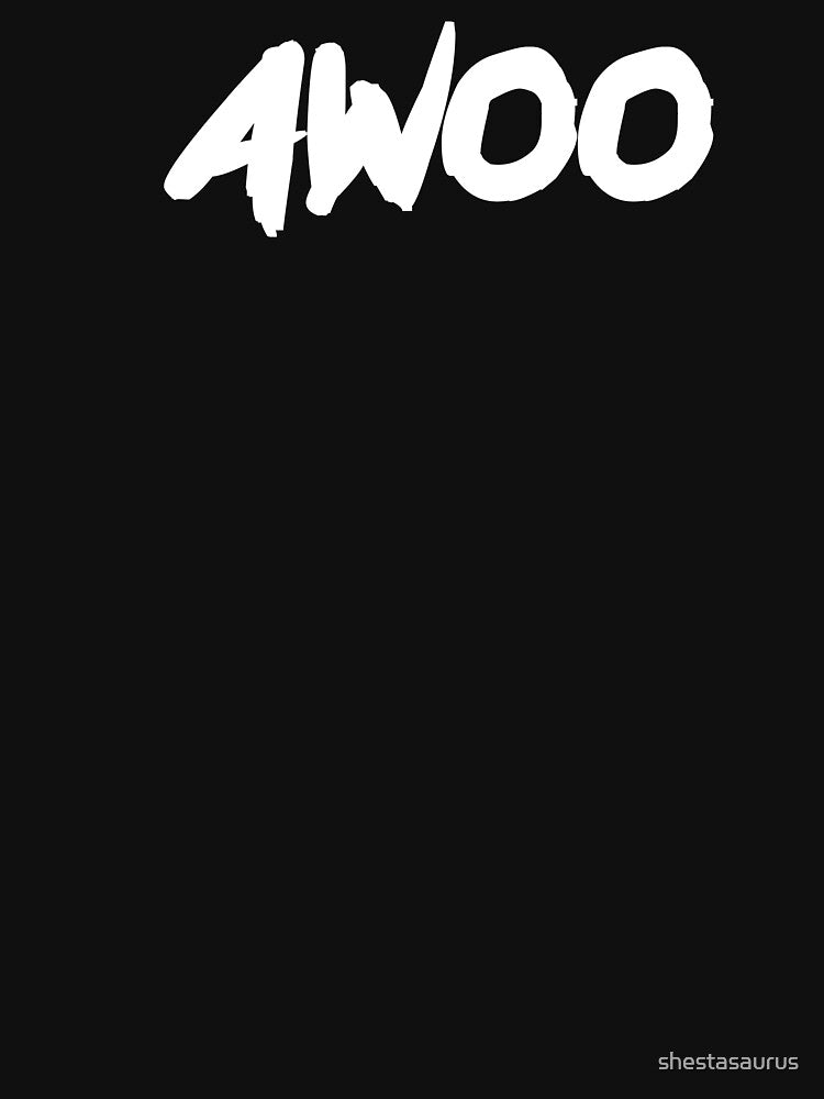 Awoo (white) by shestasaurus
