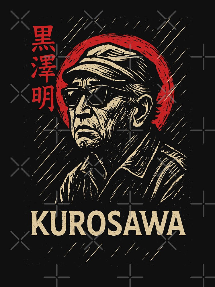Akira Kurosawa - Japanese Director Portrait Series by gogopachinko