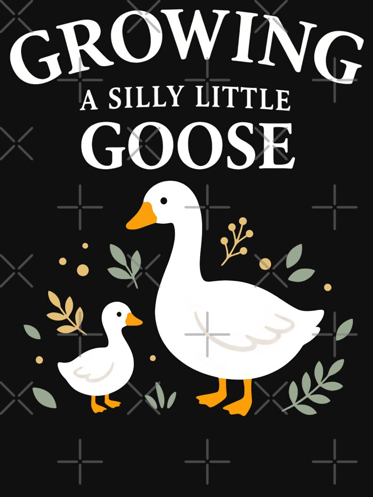 Growing A Silly Little Goose by FreshVibe Prints