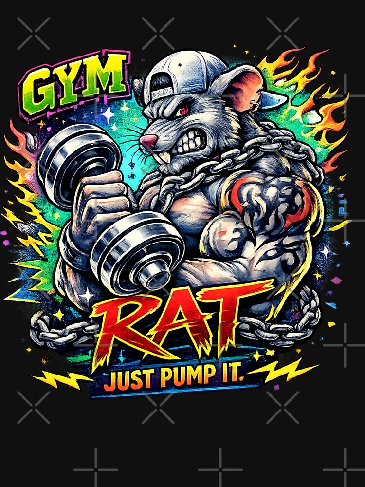 Gym Rat Just Pump It by PrintSpot4U