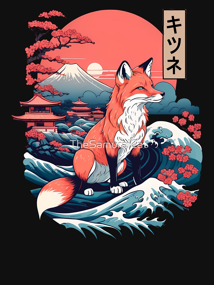 Kitsune Fox by TheSamuraiCat