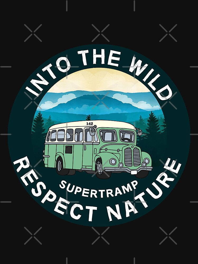 Nature Into The Wild - Leave No Trace Respect Shirt - Love Nature - Respect Nature t-shirt - Protect nature t shirt - Wanderlust Nature by happygiftideas