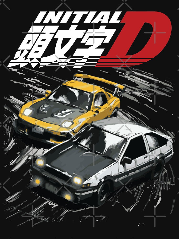Mountain Drift Racing Initial D Tandems AE86 vs FD rx-7 by cowtownCOWBOY