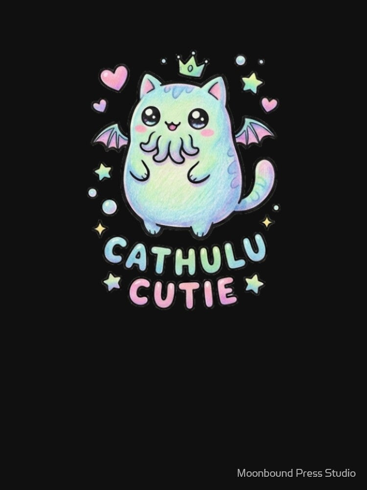 Cathulu - Kawaii Cat Monster by Moonbound Press Studio