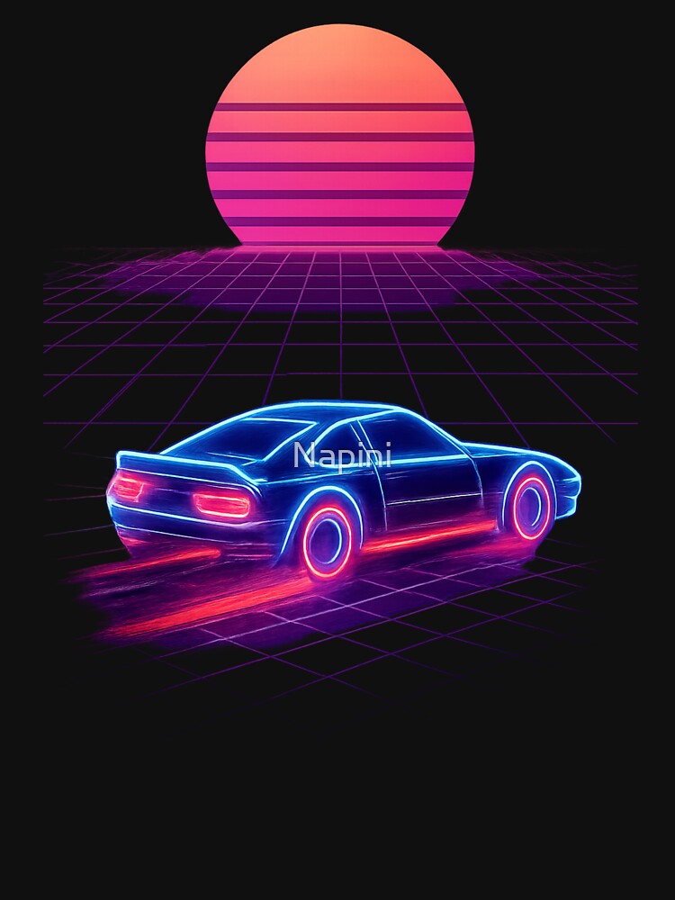 Retro Grid Racer – Neon Horizon by Napini
