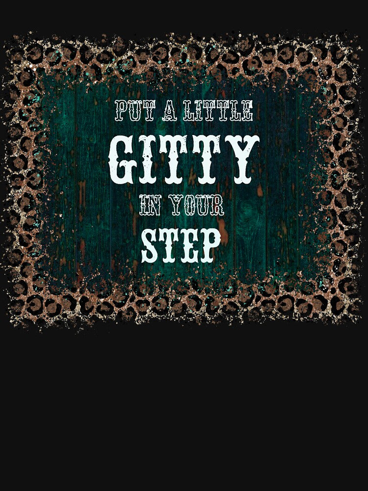 Put A Little Gitty In Your Step by mbstickerco20