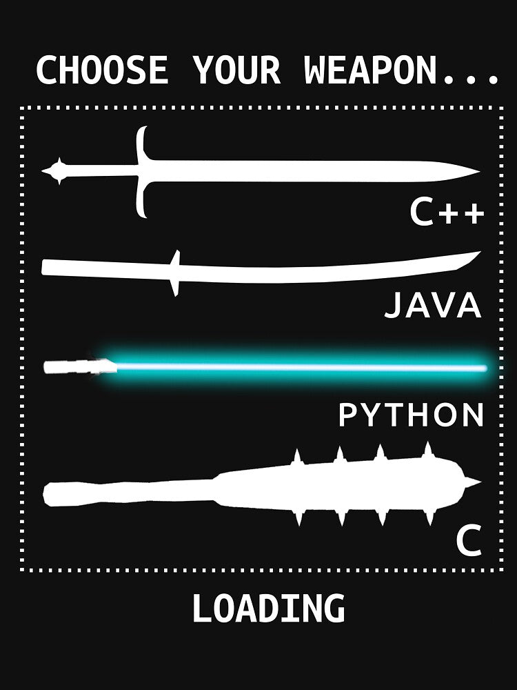 Funny Computer Science Shirt-Java C++ Python C Programmer Weapons for Women Men by Anna0908