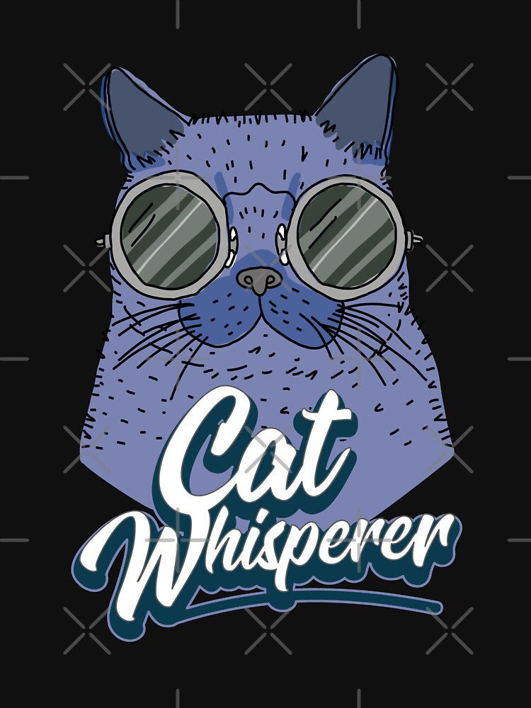 Cat Whisperer Gift for Cat Lovers by Hananiah Merch