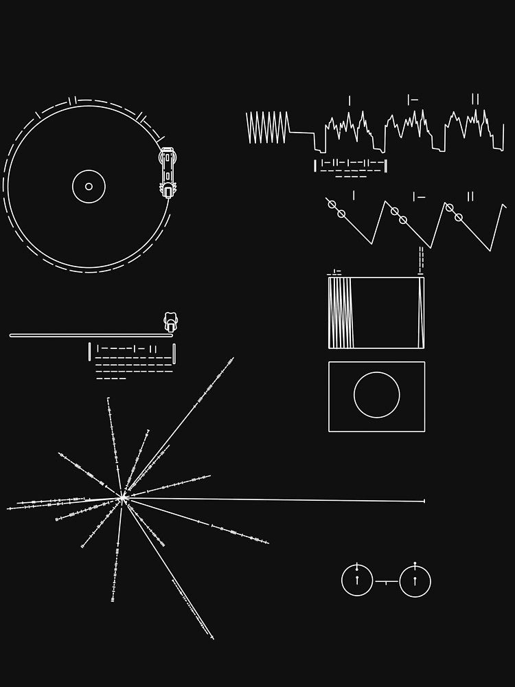 The Voyager Golden Record by The Fun Shop