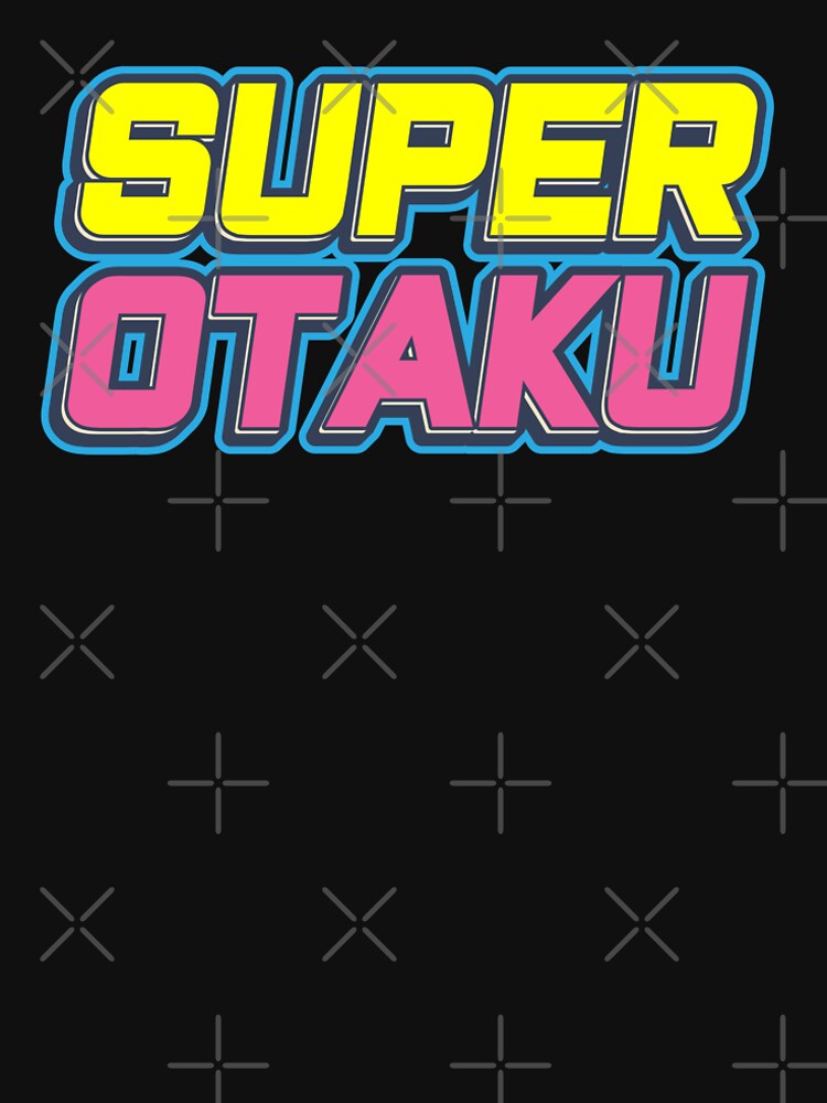 SUPER OTAKU |  スーパーオタク | Proud Otaku Stickers | Anime Fandom Logo DRIP by PROUD OTAKU BRAND