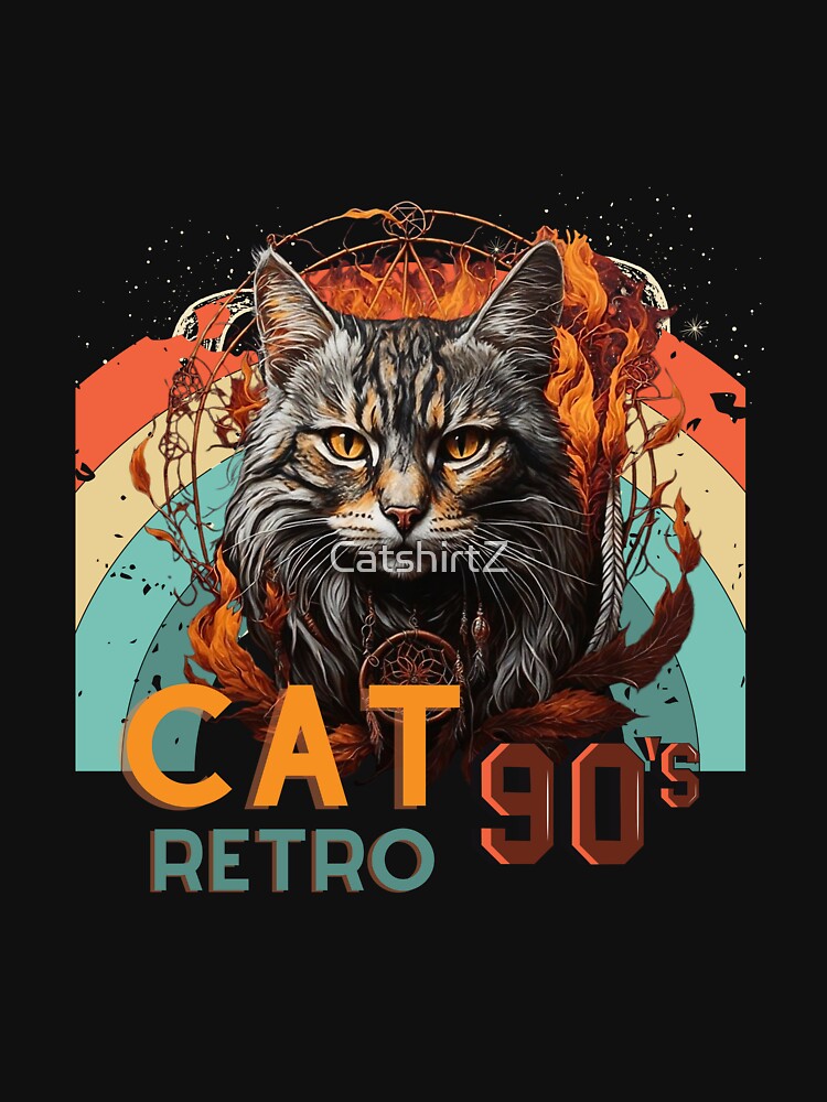 Retro Cat 90s by CatshirtZ