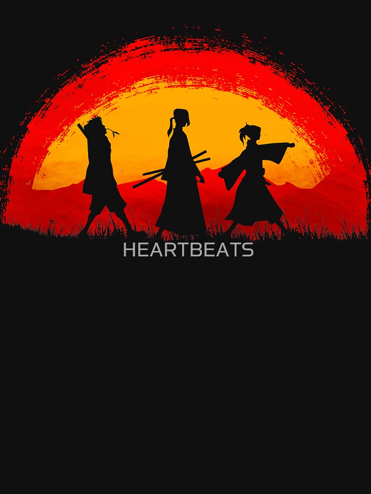 Samurai Champloo walking on sunset by HEARTBEATS