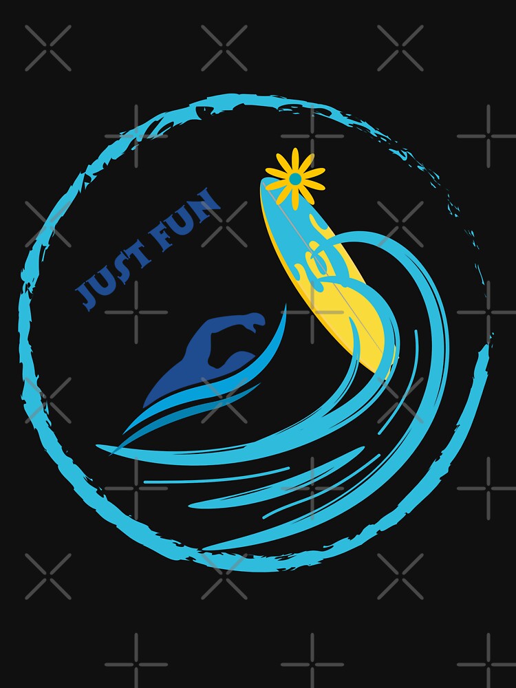 surfing sea waves by Floral Design Gallery