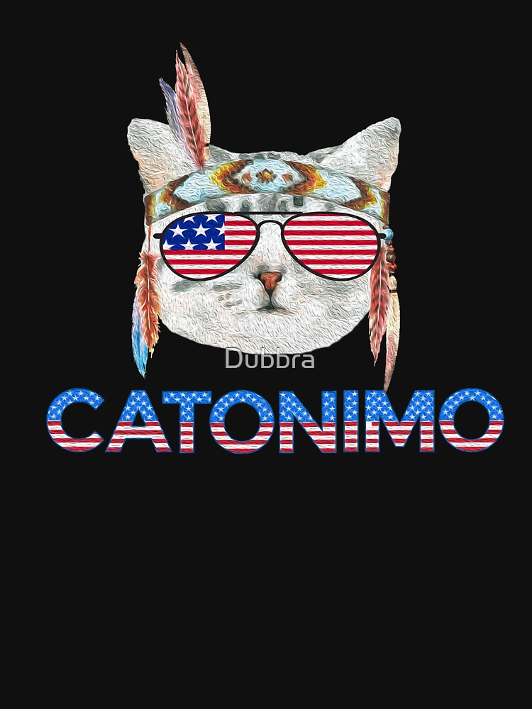 Catonimo - USA America Cat Kitten Native American by Dubbra