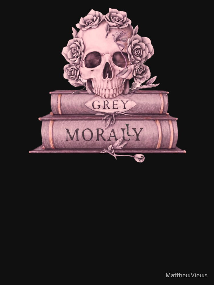 Morally Grey Dark Romance Books Funny Gifts for Dark Romance Readers Book Girly by MatthewViews