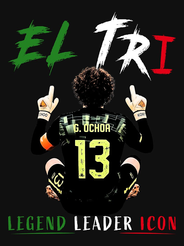 Mexico Soccer El Tri Legend Leader Icon Mexico World Cup 2026 by NgocLanDesign