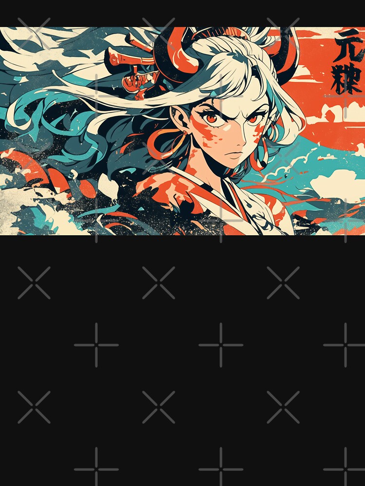 Samurai Pirate Battle Girl by AnimeArsenalPrints