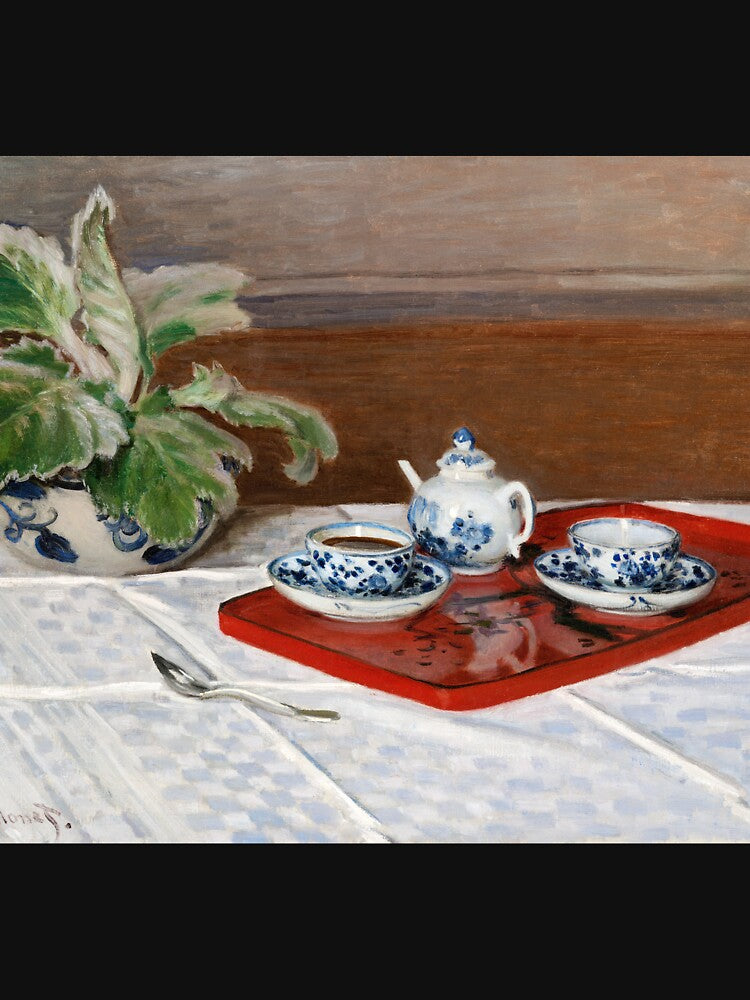 Still Life, Tea Service (1872) By Claude Monet by Designedbysm