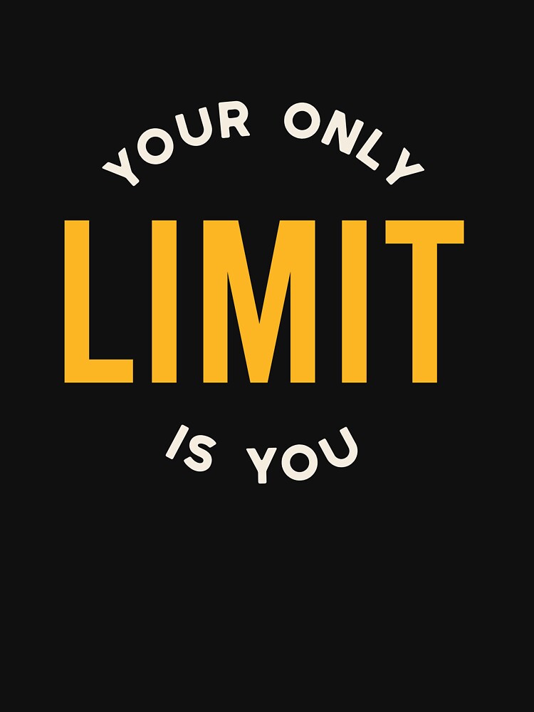 Fitness Motivation Your Only Limit Is You by whyitsme