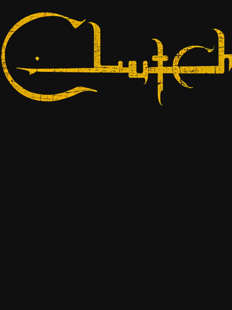 Clutch Band  Logo Vintage Illustration by KaiaGoodwin