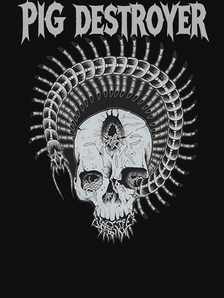 Skull Crest Extreme Music  Design by ALYGADesign