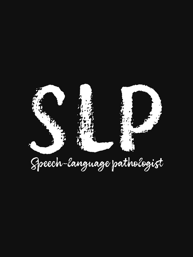 Cute Script Slp Speech And Language Pathologist by zubakbrita