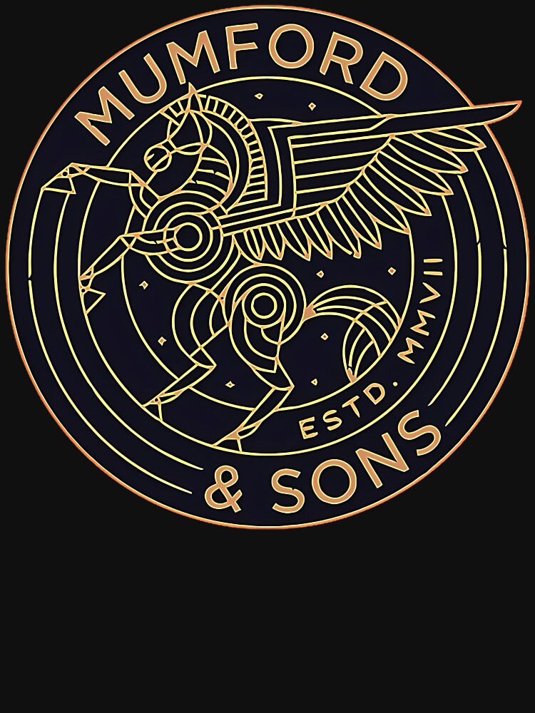 Black Logo Mumford And Sons Shirt Funny Gifts by SusanMWalke