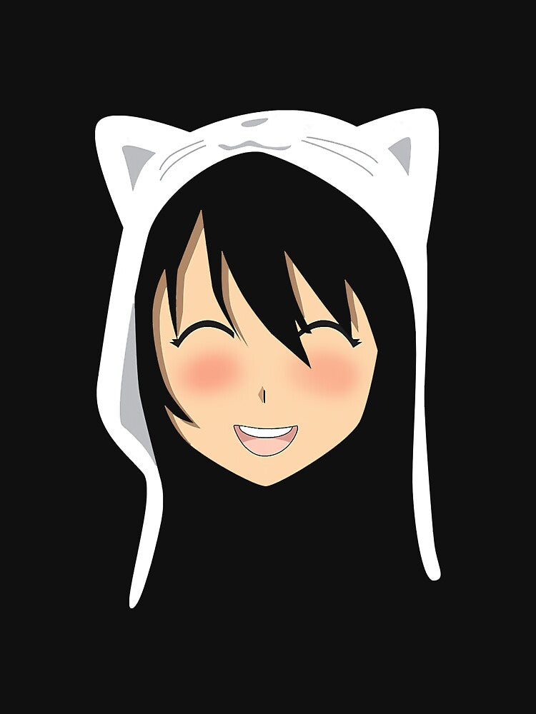 Anime Face Cat Manga Lover Otaku Style by gonzales6422