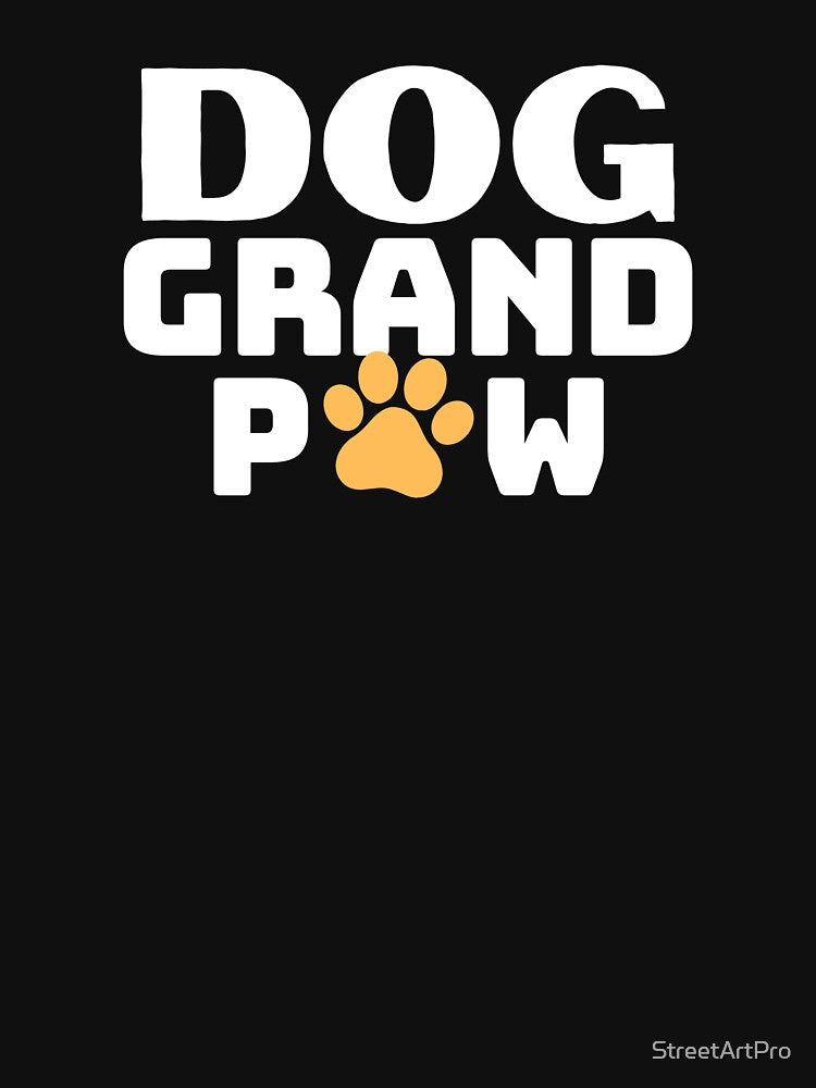 Dog Grand paw Dog lover gifts by StreetArtPro