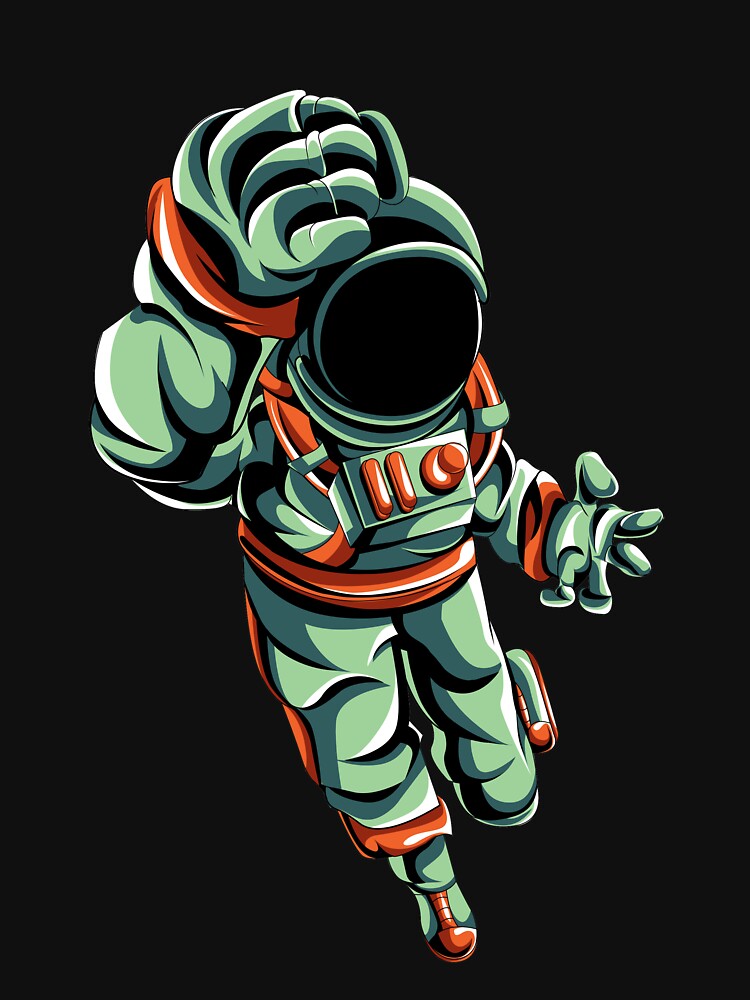 astronaut space ninja by buzwin