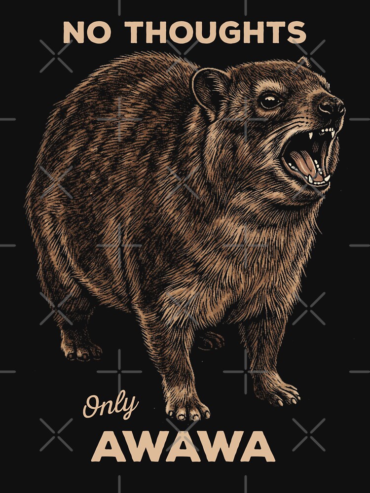 No Thoughts Only Awawa Screaming Rock Hyrax by d247