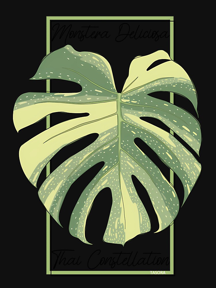 Thai Constellation Monstera Stamp by satmilppk62