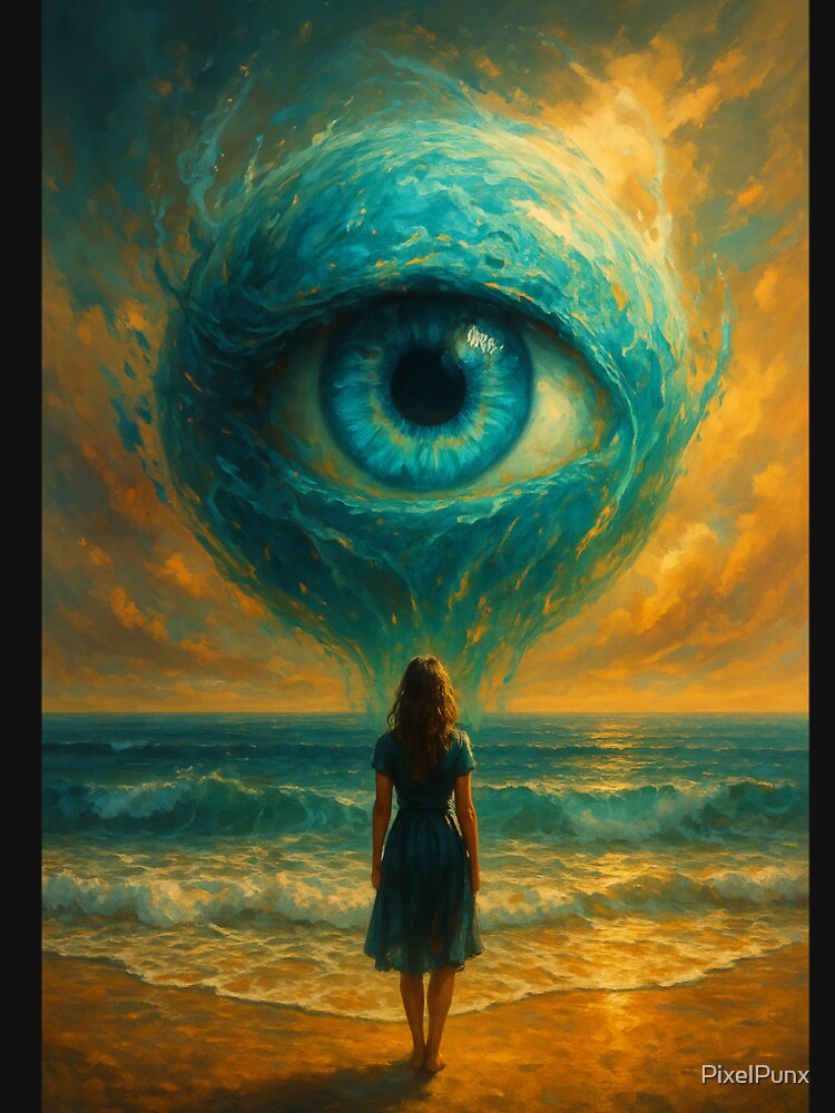 Surreal Bloom – Dreamcore Fantasy Portrait by PixelPunx