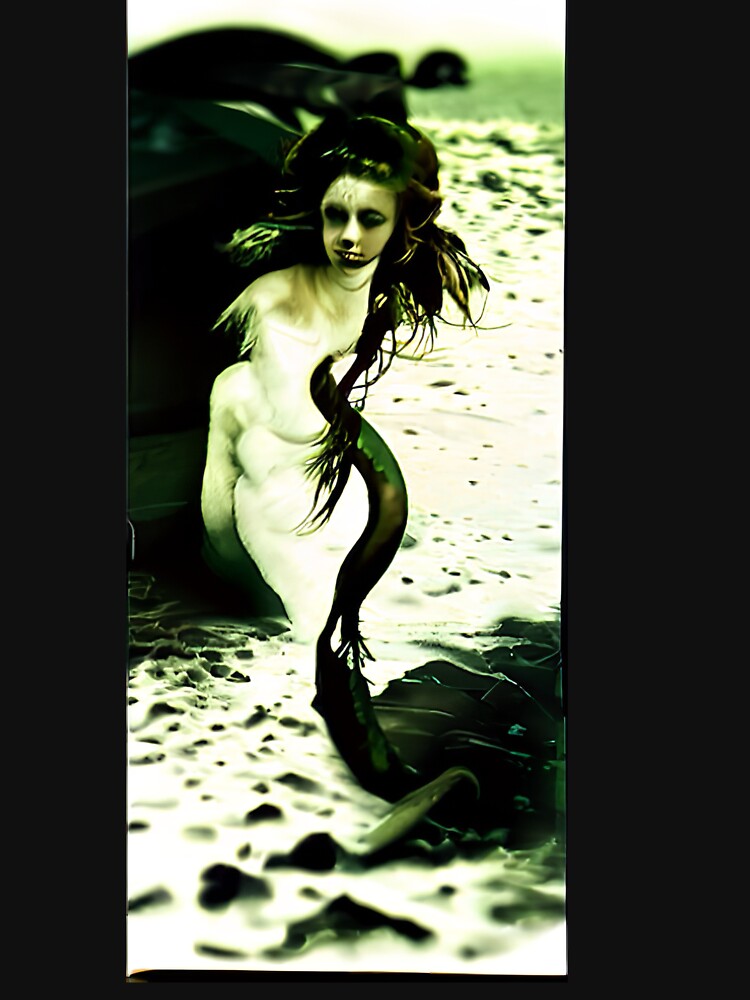 My beautiful, disturbing mermaid (option 1) by kiertwice
