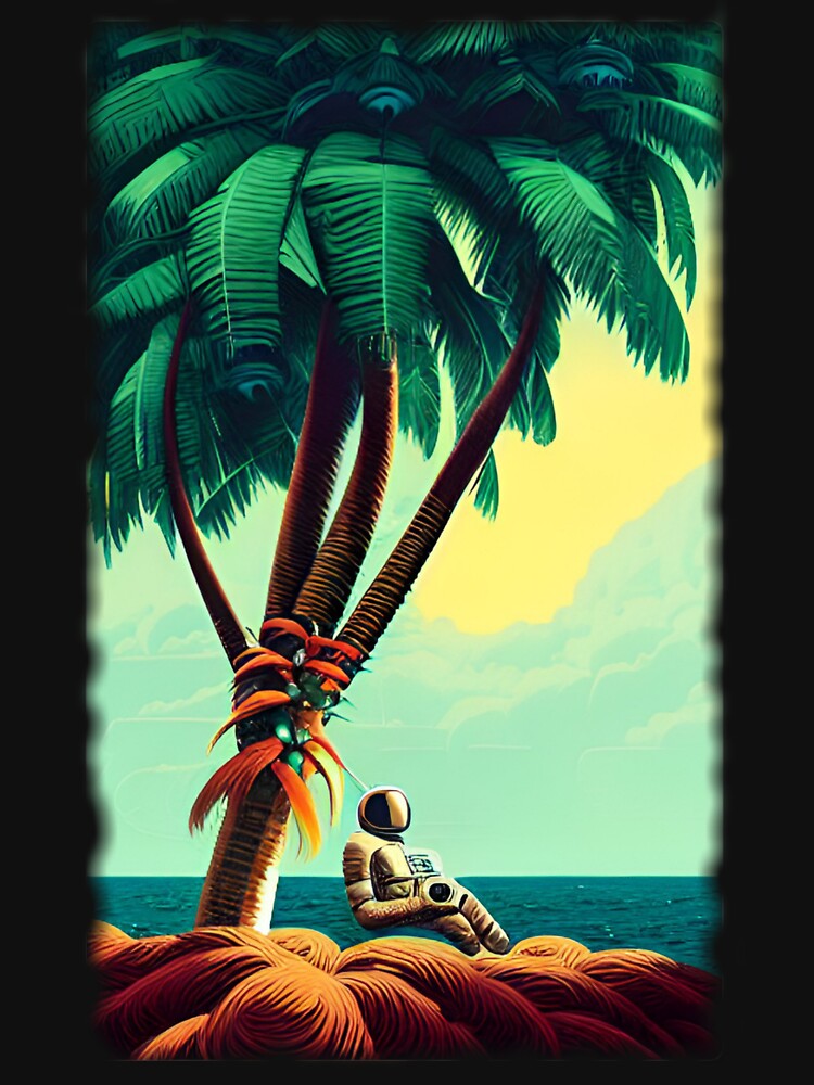 Astronaut tree coconut by entrys