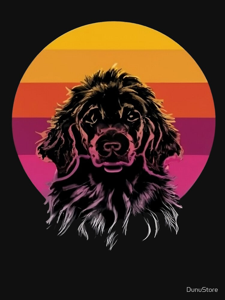 Dog with colors for dog lovers by DunuStore