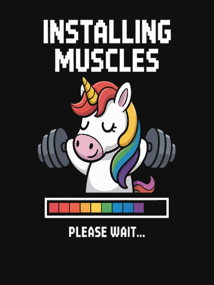 Installing Muscles - Unicorn Loading - Lifting by TheRetroStyle