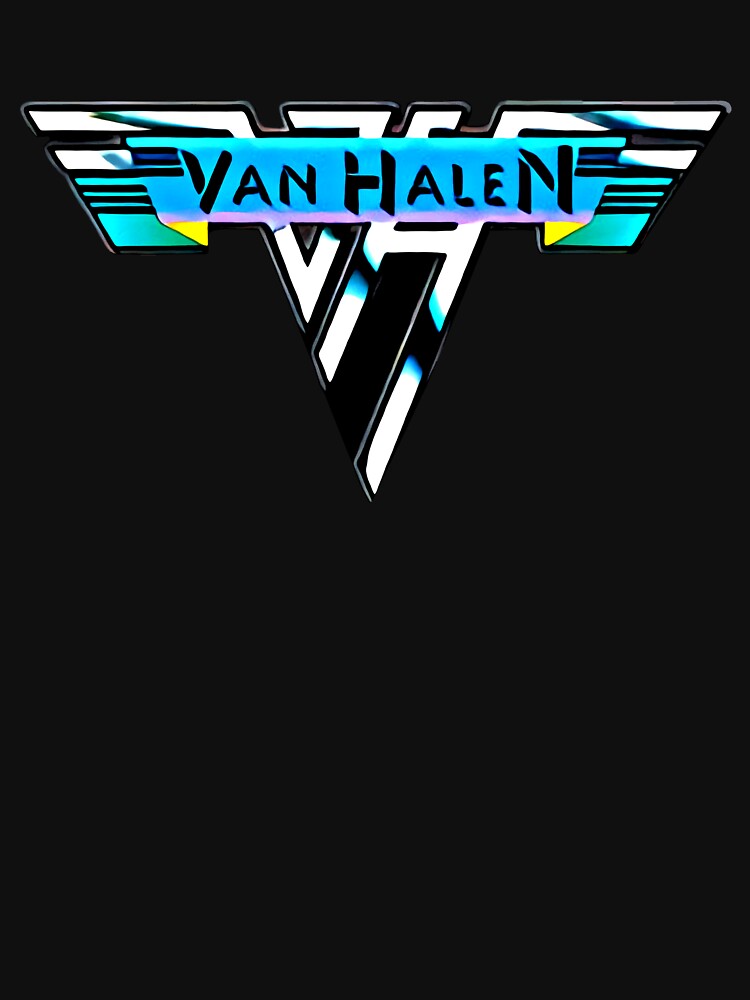 Vän Hälën - Vintage 1978 Logo - Adult T-Shirt by RoyceHills