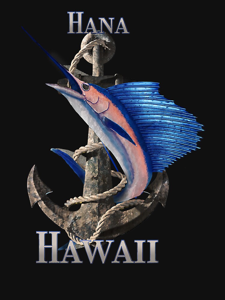 Hana Hawaii Swordfish Marlin Ocean Fishing by Leon-Alexander