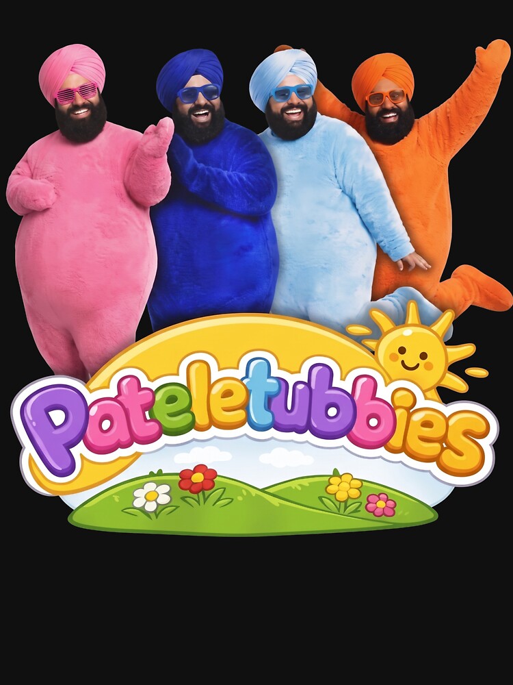 Patele Tubbies Indian Funny Punjabi Parody Cartoon by DarylPope