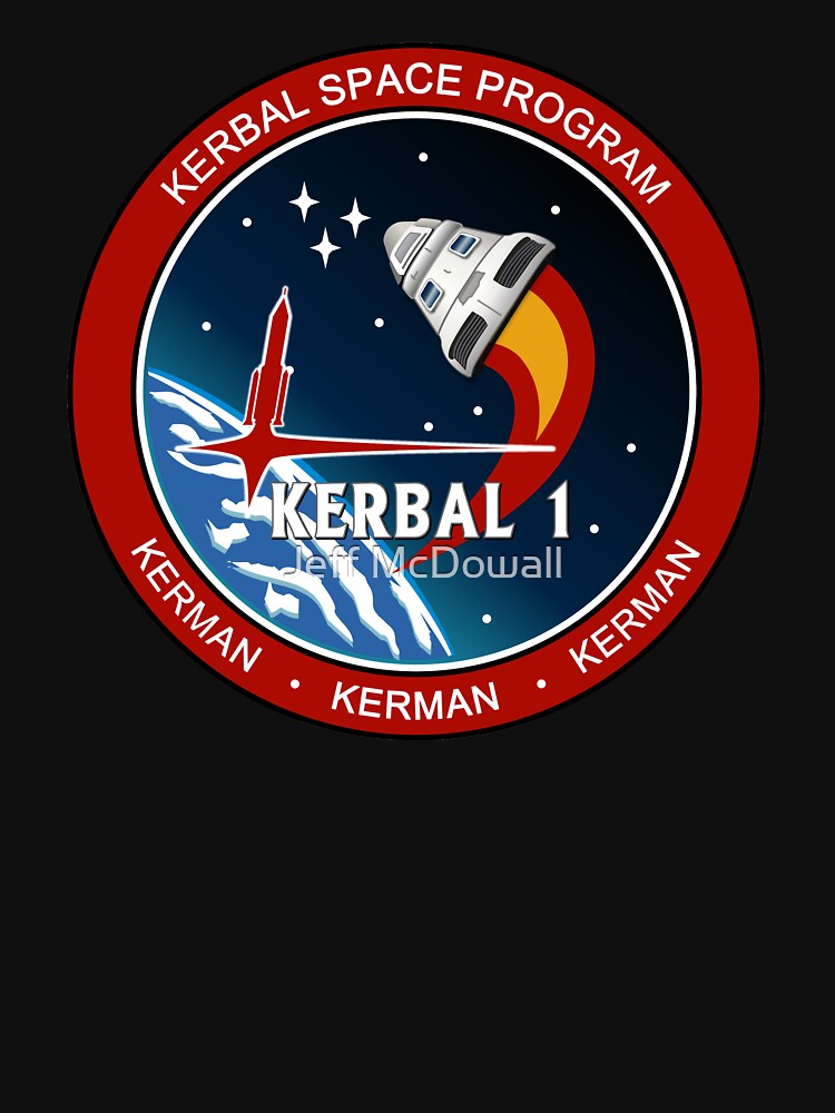 Kerbal 1 Mission Patch by Jeff McDowall