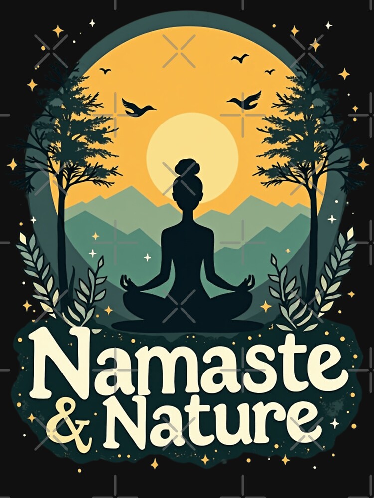 Namaste & Nature by PerkzPrints