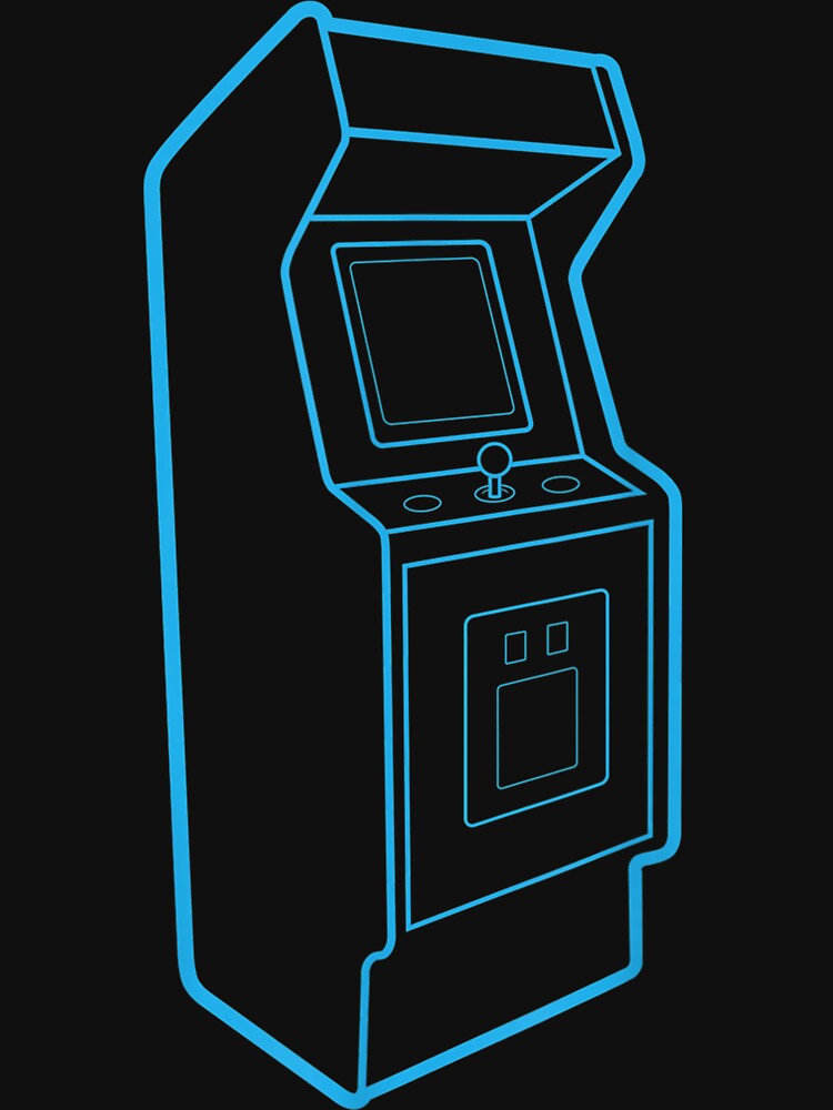 Retro Video Game Arcade Cabinet by SabrinaMRowe