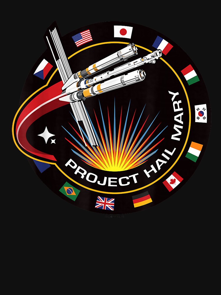 Project Hail Mary Space Mission Rocket Sci Fi Fan Design by YubitaLeLe