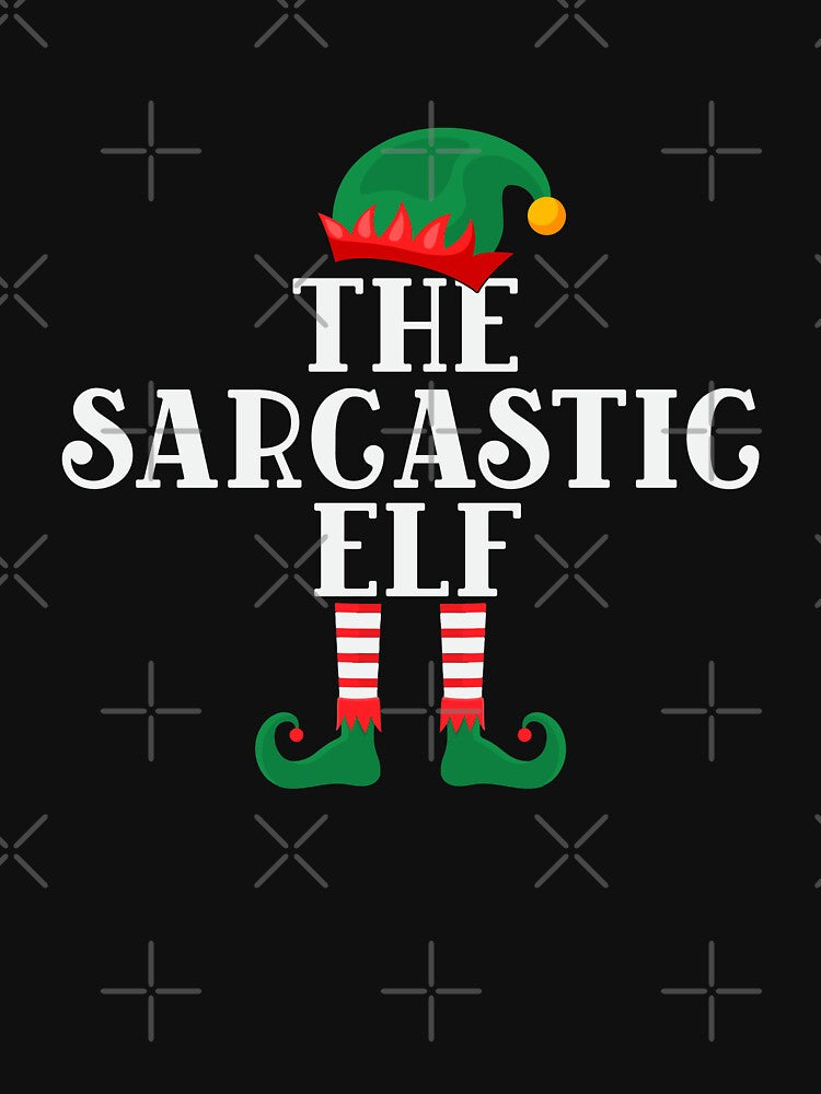 The Sarcastic Elf - Funny Christmas 2021 by thecooltable