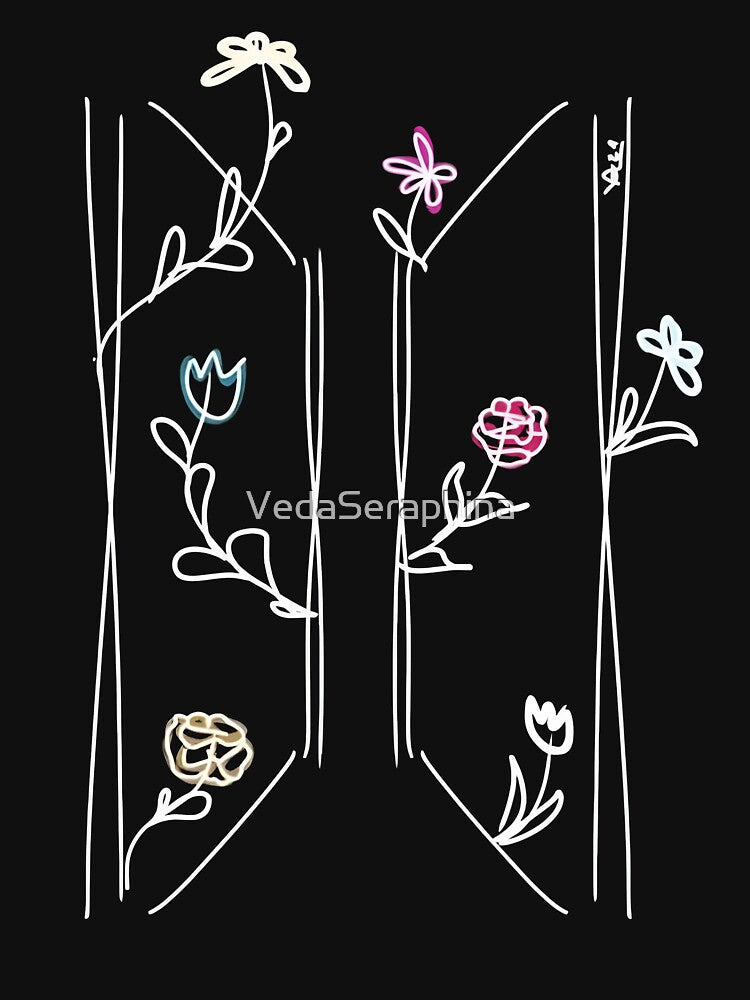BTS Floral Logo by VedaSeraphina
