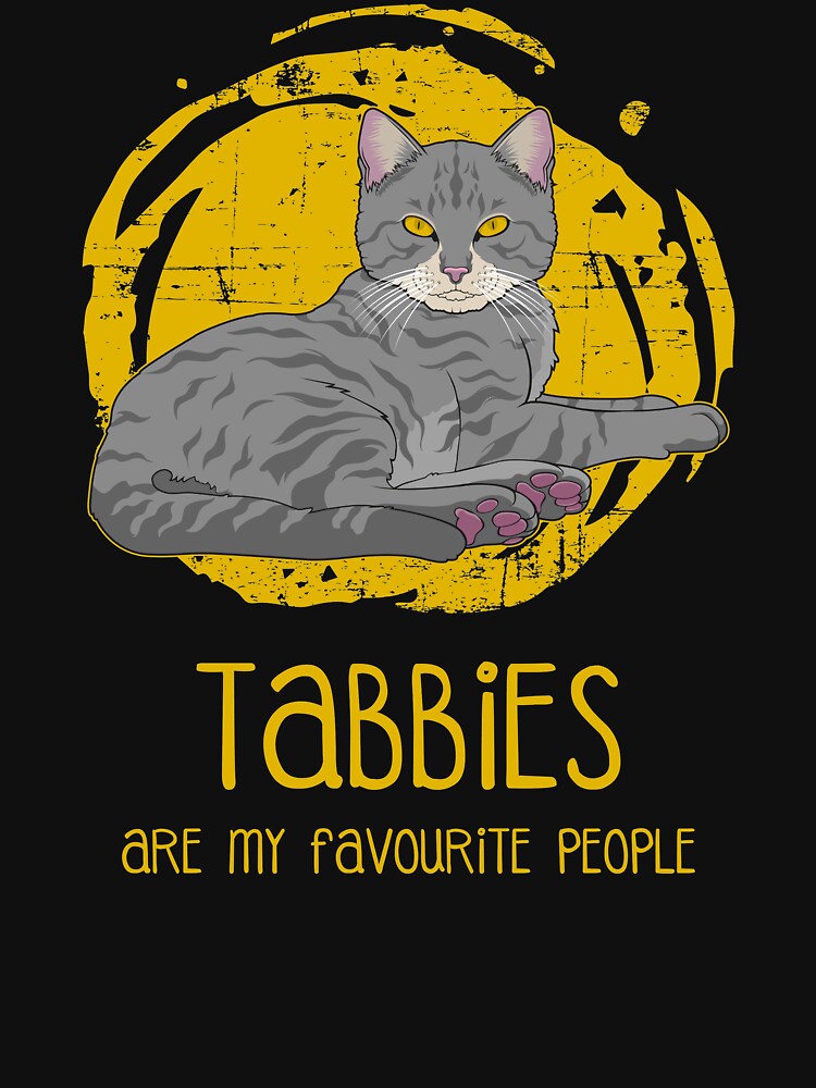 My Favorite People Tabbies Lover Tabby Cat product by jakehughes2015