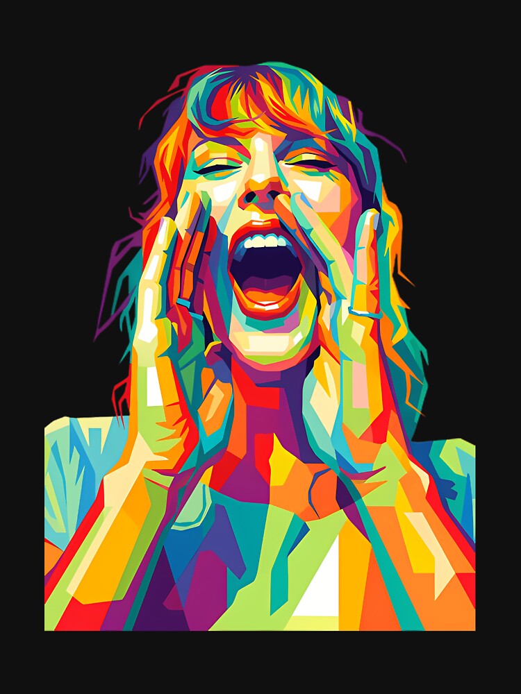 TaylorSwift Singer Wpap Pop Art by CHAKIRIMODA